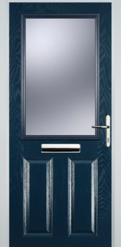 FD30s 2 Panel 1 Square Composite Fire Door