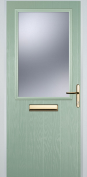 FD30s Cottage Half Glazed Composite Fire Door