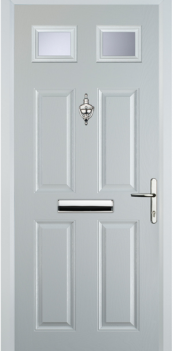 FD30s 4 Panel 2 Square Composite Fire Door