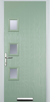 FD30s 3 Square left Composite Fire Door