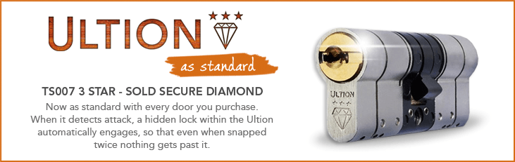 Ultion TS007 3 Star Sold Secure Diamond Rated Locks
