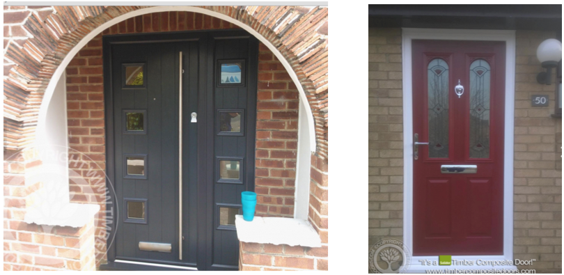 Installed Composite Doors