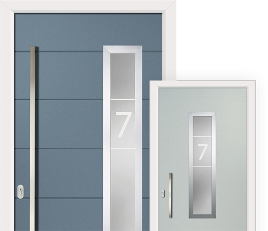 Virtu-AL is the ultimate contemporary entrance door